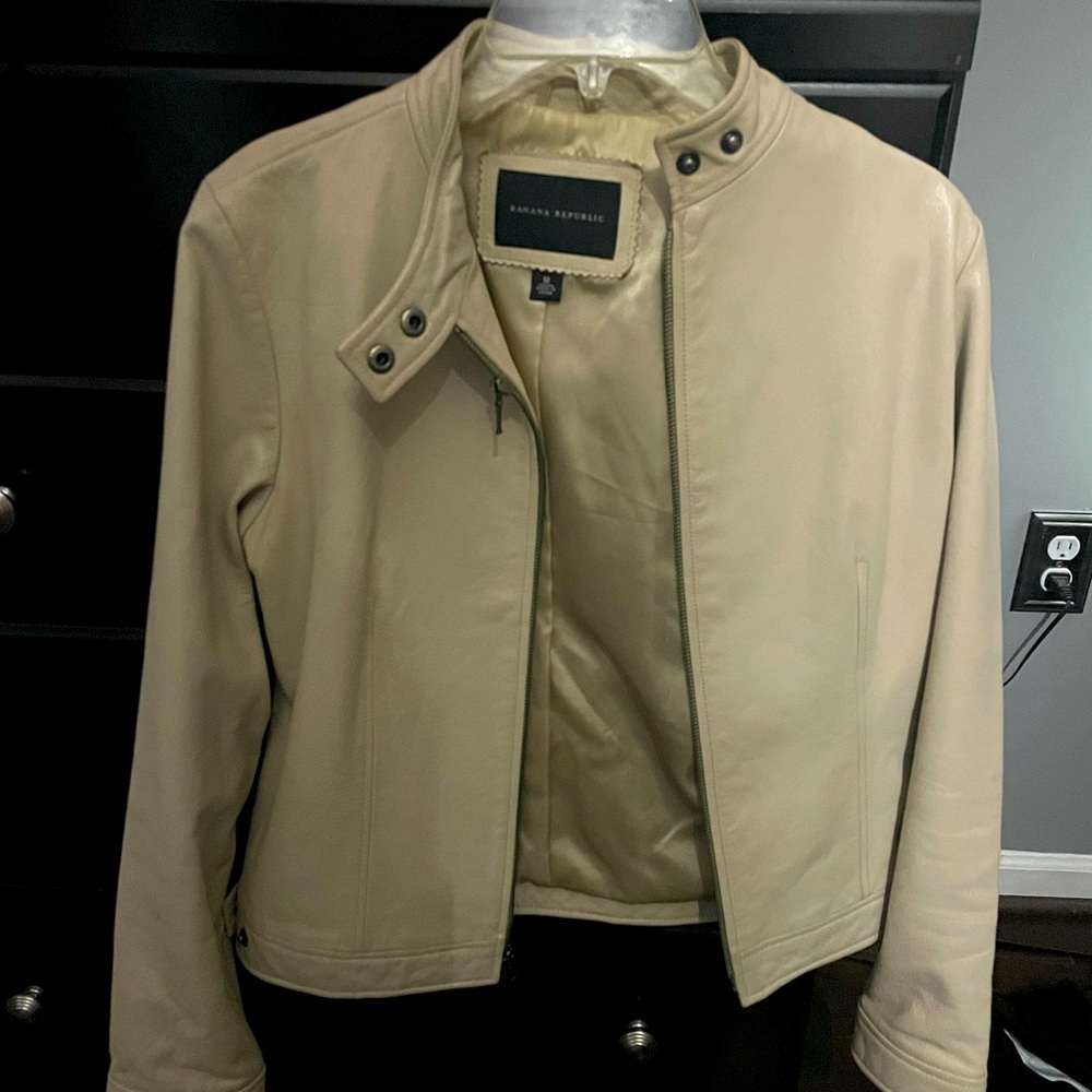 Leather jacket